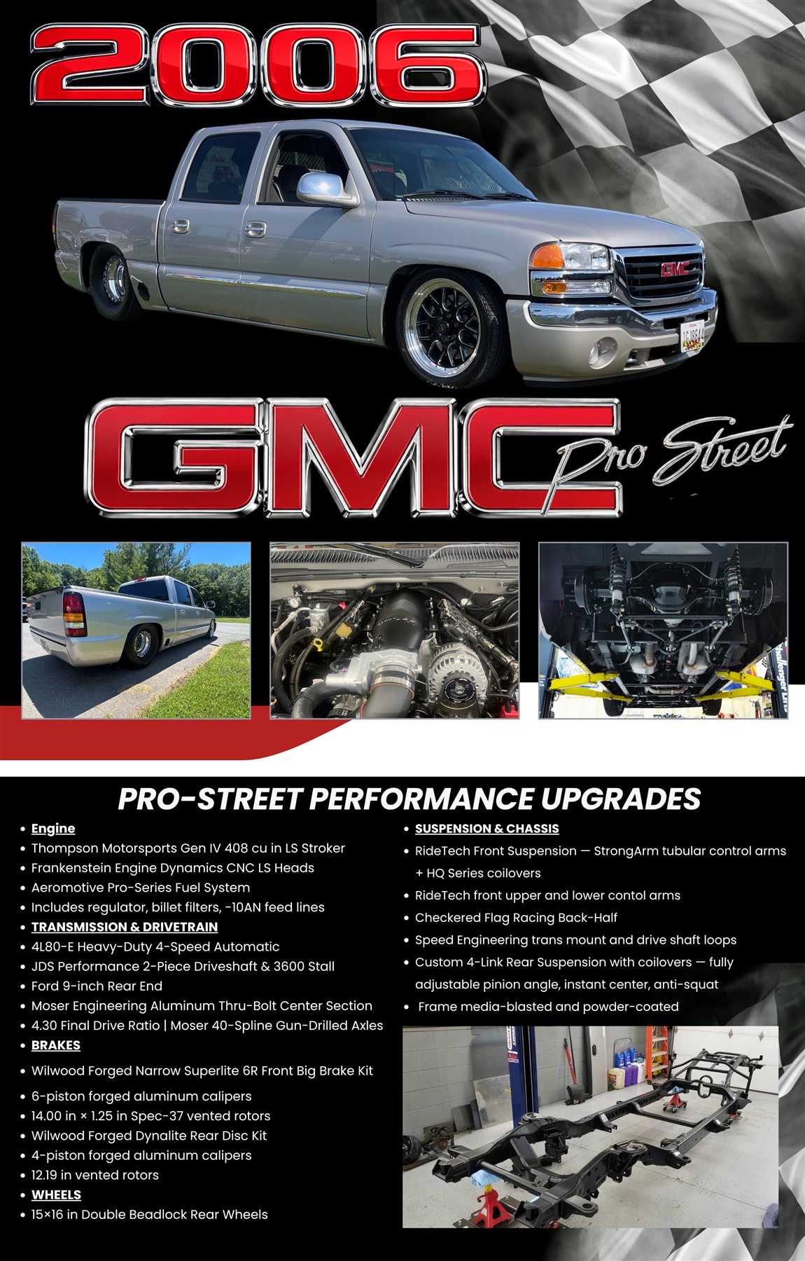 Brian Clinesmith The Total Custom custom car show board design