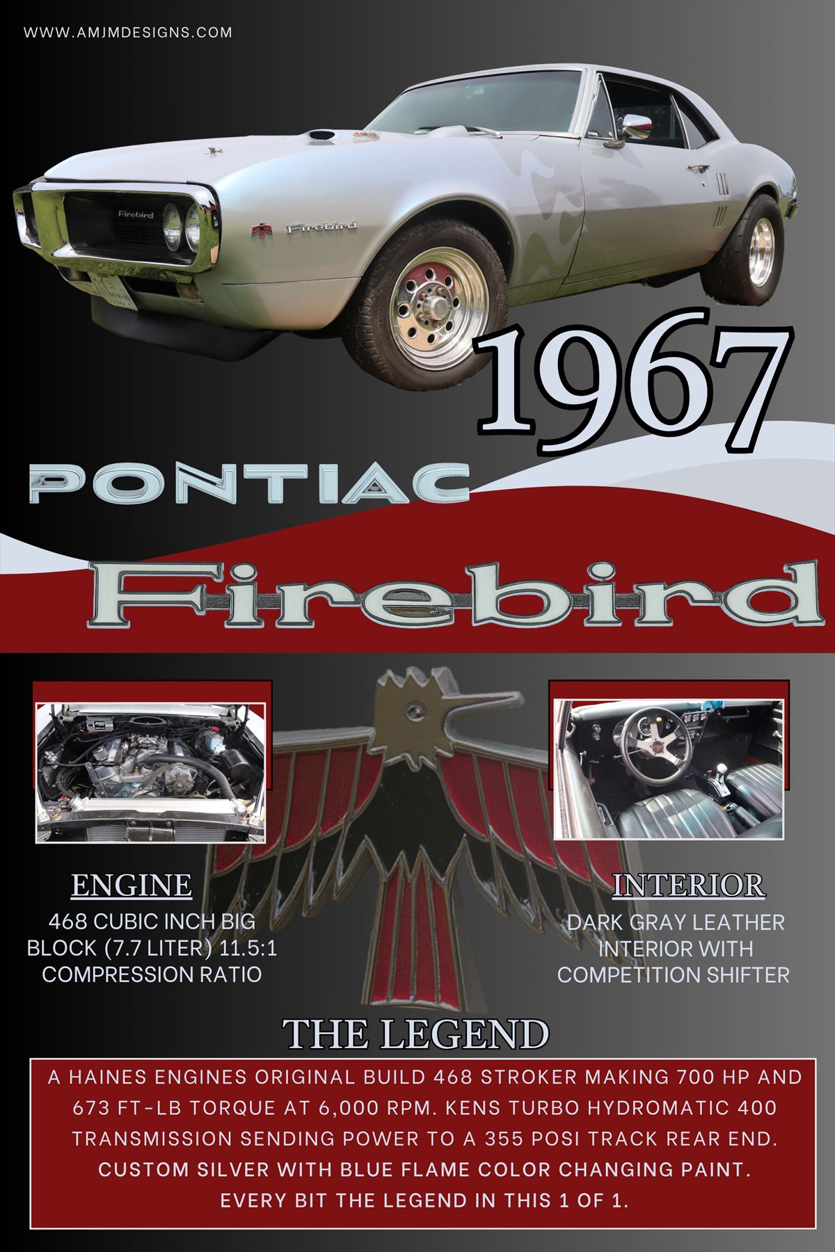 Charlie Gray 2025 The Classic custom car show board design