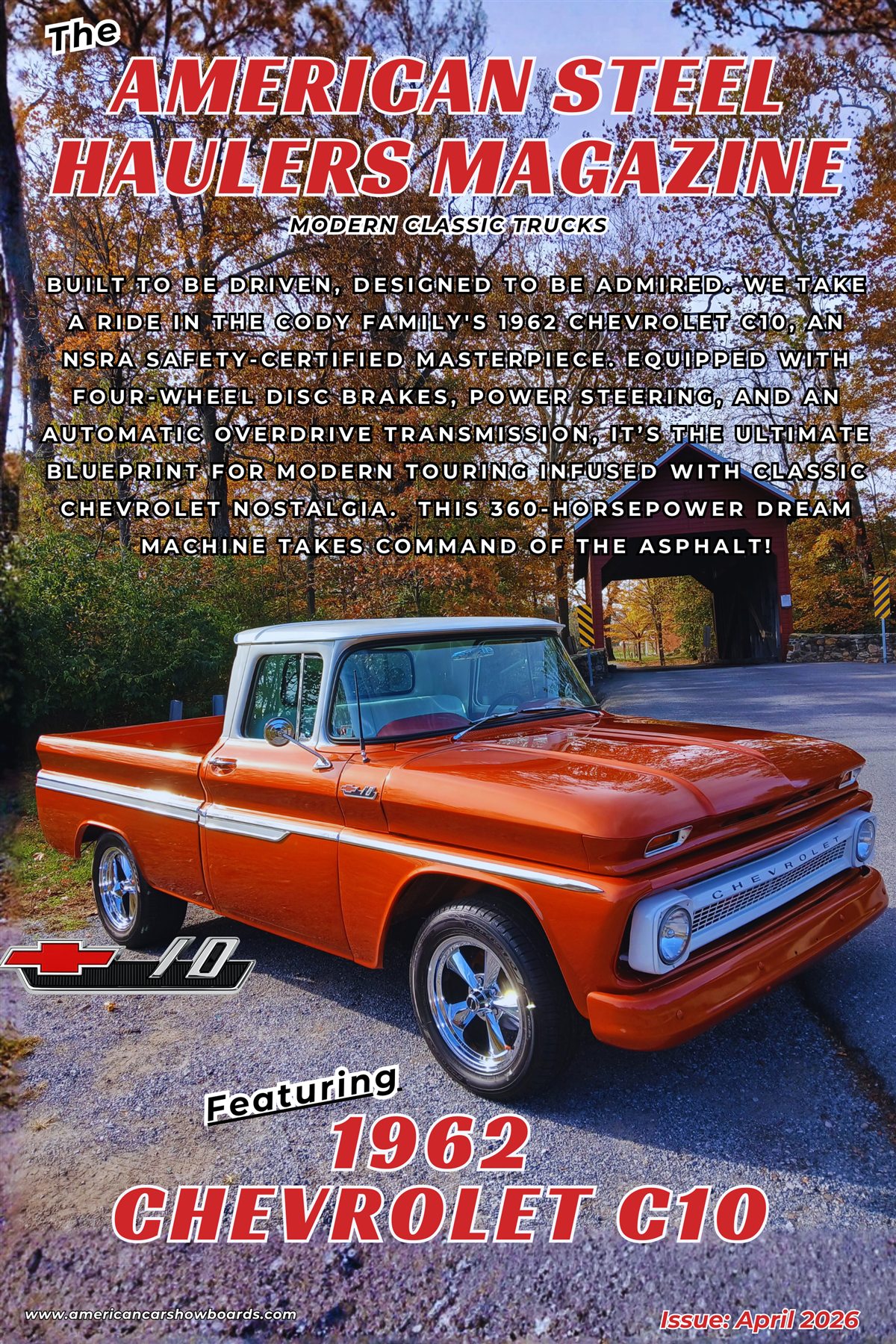 Jay Cody 2026 The Celebrity custom car show board design