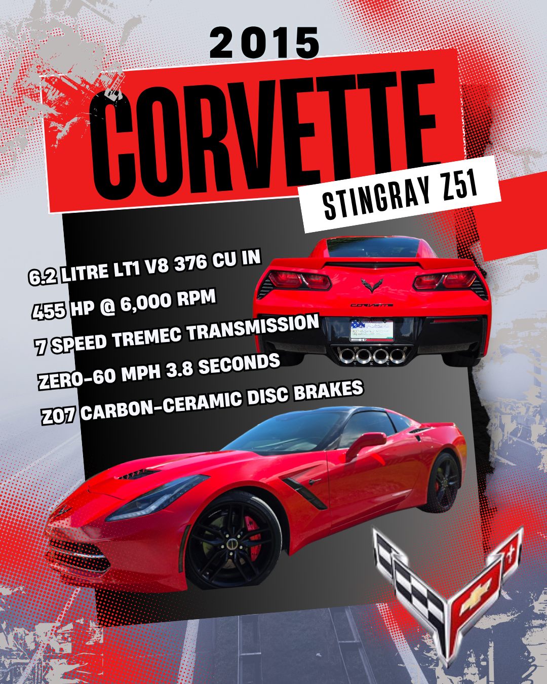 The Cool Ranch custom car show board design for a featured vehicle